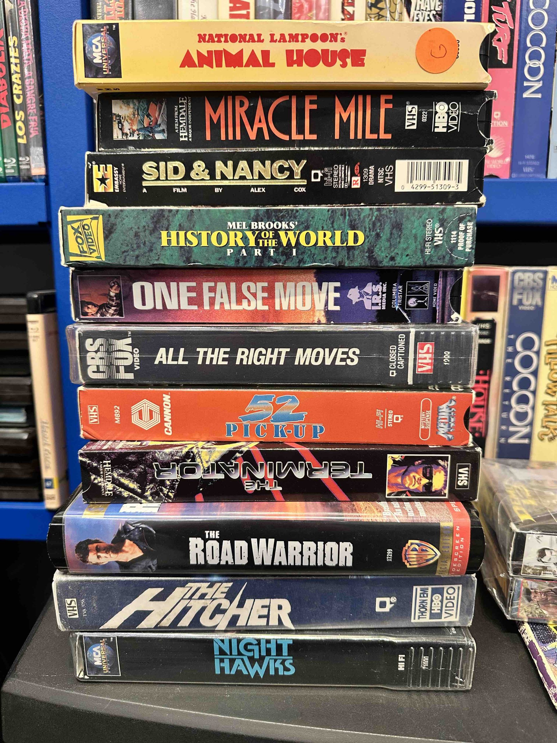 VHS Stacks 1 and 2 | bavatuesdays