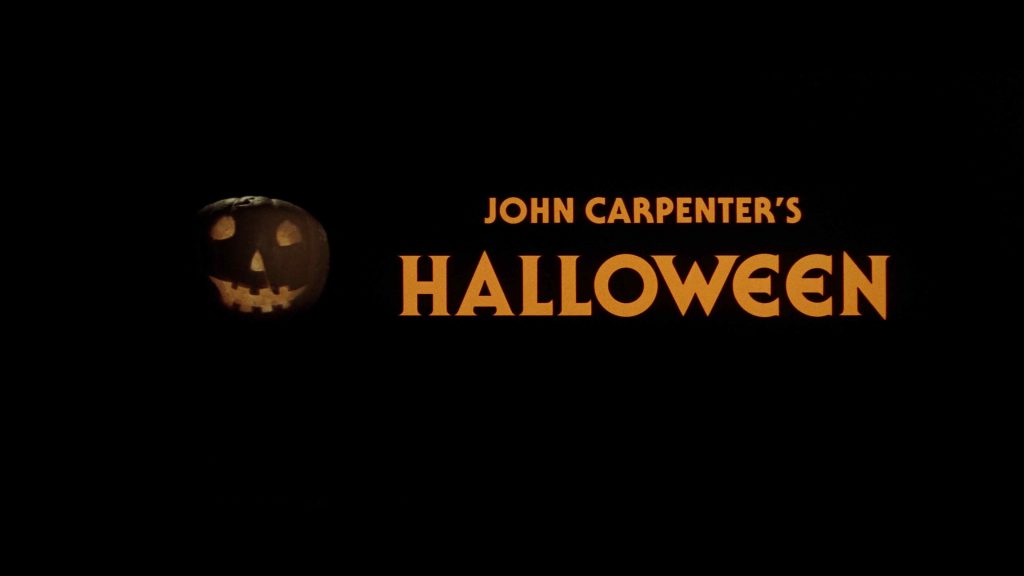 Joe Carpenter's Halloween title screen shot